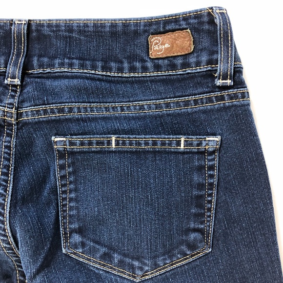 Paige Low Rise Stretch H. H. Boot Cut Jeans - Picture 8 of 8